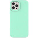 Husa Hurtel Eco Case Case for iPhone 12 Silicone Cover Phone Case Mint