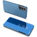 Husa Hurtel Clear View Case blue cover for Samsung Galaxy S22 + (S22 Plus)