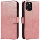 Husa Hurtel Magnet Case Elegant Case Cover Flip Cover for Xiaomi Redmi Note 11 Pro + 5G / 11 Pro 5G / 11 Pro Pink