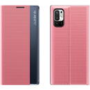 Husa Hurtel New Sleep Case cover with a stand function for Xiaomi Redmi Note 11S / Note 11 pink