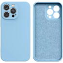 Husa Hurtel Silicone case iPhone 14 Plus silicone cover light blue