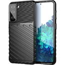 Husa Hurtel Thunder Case case for Samsung Galaxy S23 silicone armor case black