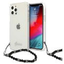 Husa Guess GUHCP12MKPSBK iPhone 12/12 Pro 6.1&quot; Transparent hardcase Black Pearl