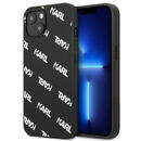 Husa Karl Lagerfeld KLHCP13SPULMBK3 iPhone 13 mini 5,4" hardcase Negru/black Allover