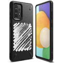 Husa Ringke Onyx Design Durable TPU Case Cover for Samsung Galaxy A72 4G black (Paint) (OXSG0047)