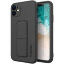 Husa Wozinsky Kickstand Case Silicone Stand Cover for Samsung Galaxy A11 / M11 black