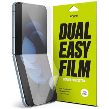Ringke Dual Easy Film 2x Easy-to-Stick Film Samsung Galaxy Z Flip4 (D2E046)