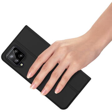 Husa Dux Ducis Skin Pro Bookcase type case for Samsung Galaxy A22 4G black