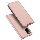 Husa Dux Ducis Skin Pro Bookcase type case for Samsung Galaxy A03s pink