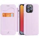 Husa DUX DUCIS Skin X Bookcase type case for iPhone 13 Pro pink