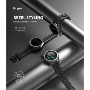 Smartwatch Ringke Bezel Styling case frame envelope ring Samsung Galaxy Watch 3 45mm black (GW3-45-61)