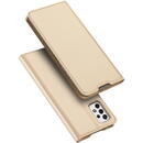 Husa Dux Ducis Skin Pro Holster Cover Flip Cover for Samsung Galaxy A53 5G gold