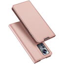 Husa Dux Ducis Skin Pro Holster Cover Flip Cover for Xiaomi 12 Pro pink