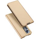 Husa Dux Ducis Skin Pro Holster Cover Flip Cover for Xiaomi 12 Pro gold