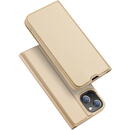 Husa Dux Ducis Skin Pro Holster Cover Flip iPhone 14 / 13 gold