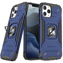 Husa Wozinsky Ring Armor Case Kickstand Tough Rugged Cover for iPhone 13 Pro Max blue