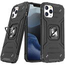 Husa Wozinsky Ring Armor Case Kickstand Tough Rugged Cover for iPhone 13 Pro black
