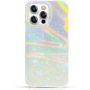 Husa Kingxbar Shell Series luxury elegant phone case for iPhone 13 Pro pearl-mint