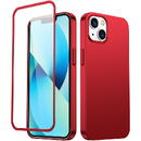 Husa Joyroom 360 Full Case front and back cover for iPhone 13 + tempered glass screen protector red (JR-BP927 red)