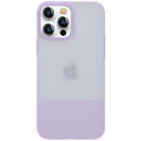 Husa Kingxbar Plain Series case cover for iPhone 13 silicone cover purple