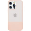 Husa Kingxbar Plain Series case cover for iPhone 13 Pro Max silicone cover pink