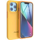 Husa Choetech MFM Anti-drop case Made For MagSafe for iPhone 13 Pro orange (PC0113-MFM-YE)