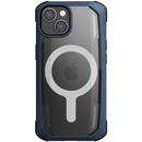 Husa Raptic X-Doria Secure Case iPhone 14 with MagSafe armored blue cover