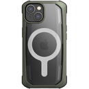 Husa Raptic X-Doria Secure Case iPhone 14 with MagSafe armored cover green