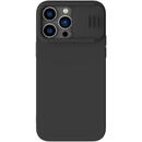 Husa Nillkin CamShield Silky Silicone Case iPhone 14 Pro cover with camera cover black