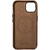 Husa iCarer Oil Wax Premium Leather Case iPhone 14 Plus Magnetic Leather Case with MagSafe Brown (WMI14220703-RB)