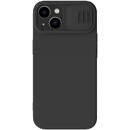 Husa Nillkin CamShield Silky Silicone Case iPhone 14 Plus cover with camera cover black