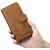 Husa iCarer Oil Wax Wallet Case 2in1 Case iPhone 14 Leather Flip Cover Anti-RFID brown (WMI14220721-TN)
