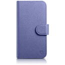 Husa iCarer Wallet Case 2in1 Case iPhone 14 Leather Flip Cover Anti-RFID Light Purple (WMI14220725-LP)