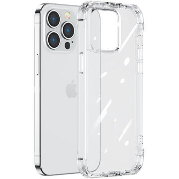 Husa Joyroom Defender Series Case Cover for iPhone 14 Armored Hook Cover Stand Clear (JR-14H1)