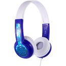 BuddyPhones kids headphones wired DiscoverFun (Blue)