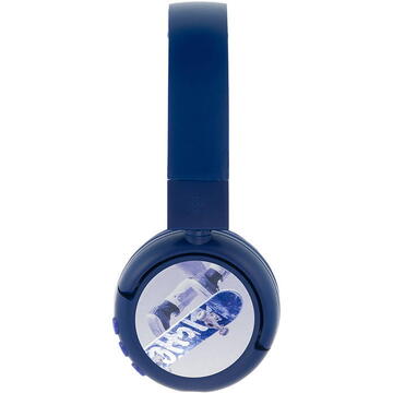 BuddyPhones kids headphones wireless POPFun (Blue)