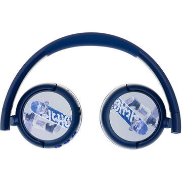 BuddyPhones kids headphones wireless POPFun (Blue)