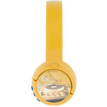 BuddyPhones kids headphones wireless POPFun (Yellow)