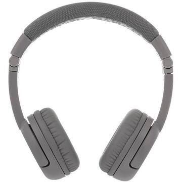 BuddyPhones kids headphones wireless PlayPlus (Grey)