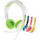 BuddyPhones kids headphones wired School+ (Green)