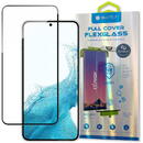 Bestsuit 3D Edge Nano Flexi Glass Glass Film Full Screen Tempered Glass With Frame For Samsung Galaxy S22 Transparent