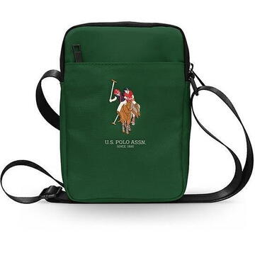 U.S. Polo Assn. Geanta pentru notebook/tableta U.S. Polo Assn Embroidery Collection 8" Verde