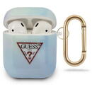 Guess GUACA2TPUMCGC02 AirPods cover blue/blue Tie &amp; Dye Collection