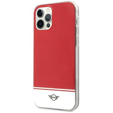 Mini Morris Mini MIHCP12LPCUBIRE iPhone 12 Pro Max 6,7" czerwony/red hard case Stripe Collection