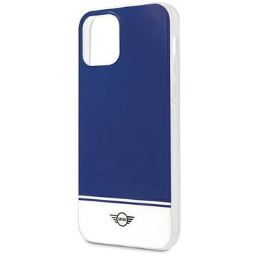 Mini Morris Mini MIHCP12MPCUBINA iPhone 12/12 Pro 6,1" granatowy/navy hard case Stripe Collection