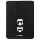Karl Lagerfeld KLFC11OKCK iPad 11" Pro 2021 Book Cover Negru/black Saffiano Karl &Choupette