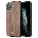 Husa Mercedes MEHCN65VWOLB iPhone 11 Pro Max hard case brązowy/brown Wood Line Walnut