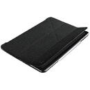 Husa UNIQ etui Yorker Kanvas iPad Pro 12,9" (2020) Negru/obsidian knit black