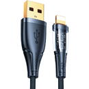 Husa Joyroom fast charging cable with smart switch USB-A - Lightning 2.4A 1.2m black (S-UL012A3)