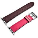 Husa iCarer strap band bracelet for Apple Watch 49mm / 45mm / 44mm / 42mm brown-pink (RIW120-PC)